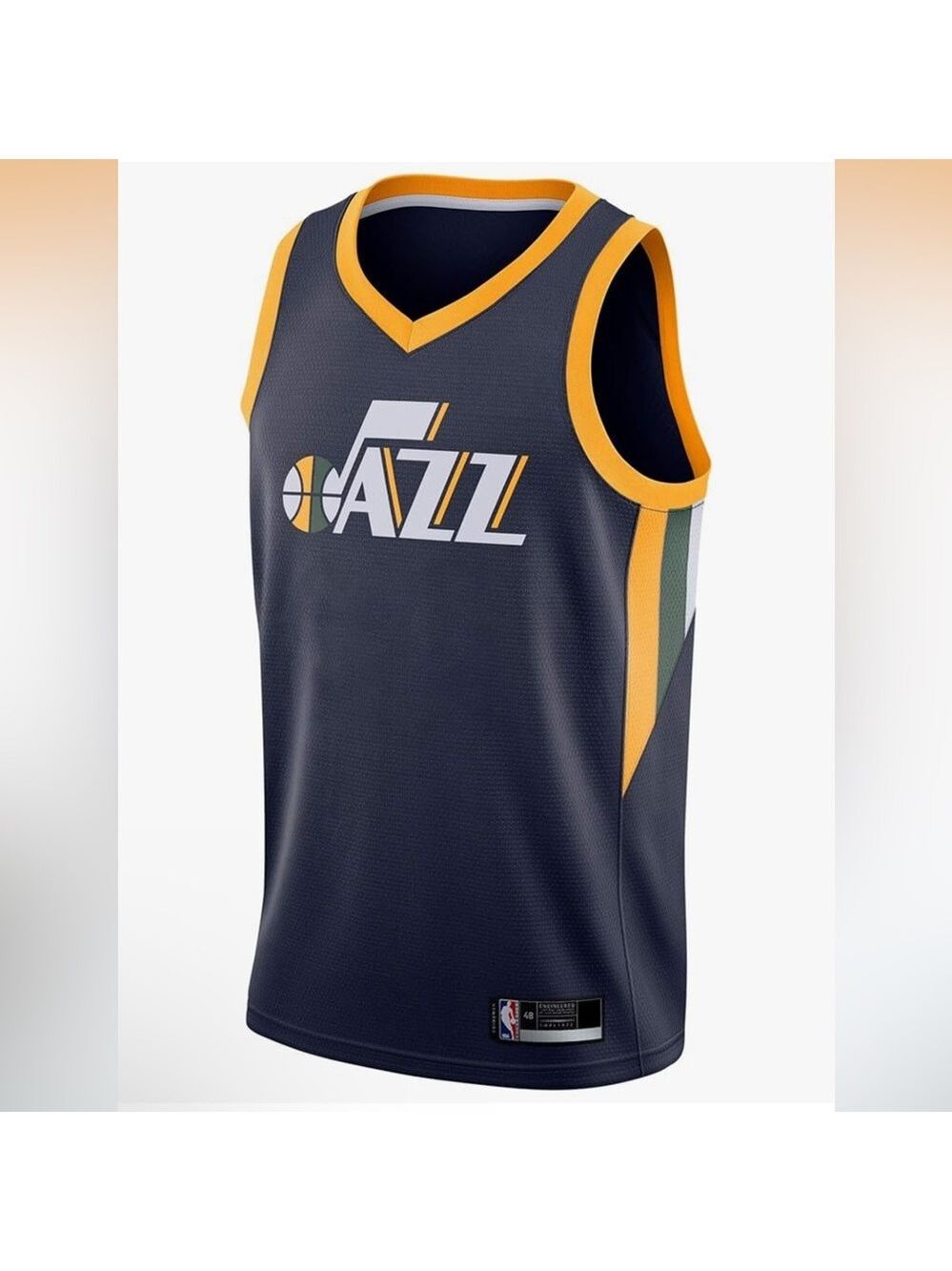 NBA Youth 14-16 Wordmark Team Color Icon Edition Swingman Jersey NWT